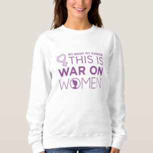 Sweatshirt C'Est La Guerre Des Femmes