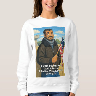 Sweatshirt C'est l'Amérique que je veux !