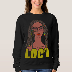 Sweatshirt C'est le Locs For Me Afro Hair Black American Afr