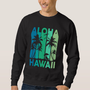 Sweatshirt C'est Ma Chemise Hawaïenne Costume Tropical Luau P