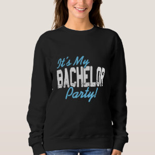 Sweatshirt C'est ma soirée de bachelor rétro, je me marie T-S