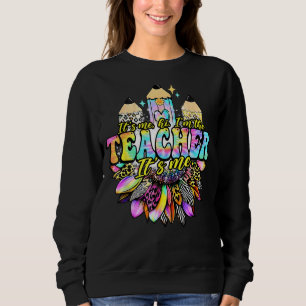 Sweatshirt C'est moi Salut Je suis l'enseignant Itu2019s Me S