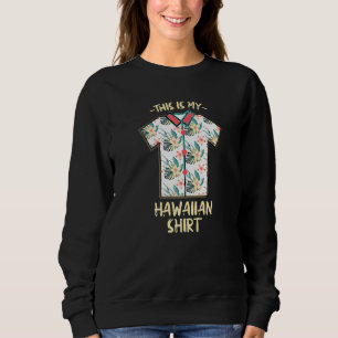 Sweatshirt C'Est Mon Bum De Plage Hawaiian Beach Été 51