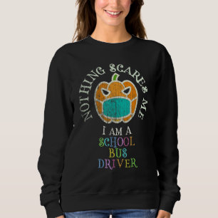 Sweatshirt C'est mon costume de chauffeur de bus scolaire Éff