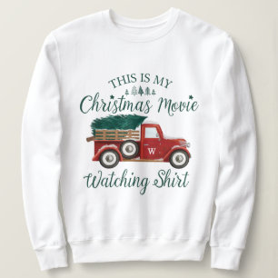 Sweatshirt C'Est Mon Film De Noël Qui Regarde