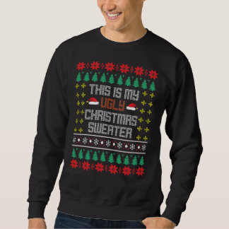 Sweatshirt C'Est Mon Vilain Chandail De Noël