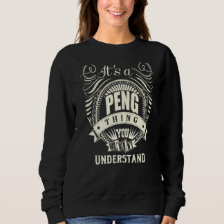 Sweatshirt C'est un peng que vous ne comprendriez pas