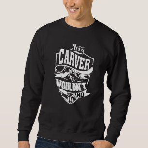 Sweatshirt C'est une affaire de Carver