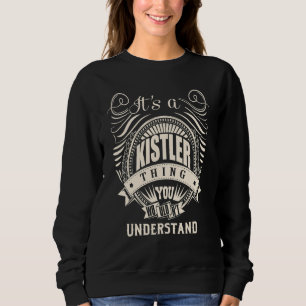 Sweatshirt C'est une affaire de KISTLER que vous ne comprendr