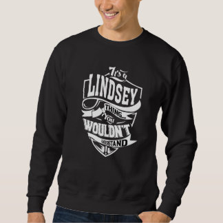 Sweatshirt C'est une affaire de Lindsey