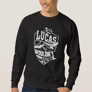 Sweatshirt C'est une affaire de Lucas