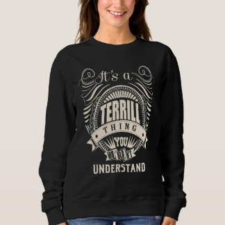 Sweatshirt C'est une affaire de TERRILL que vous ne comprendr