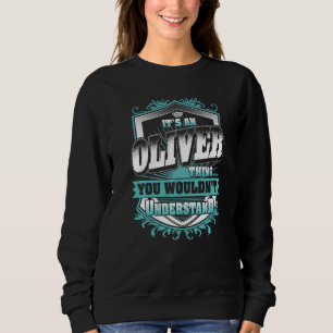 Sweatshirt C'est une affaire d'Oliver que vous ne comprendrie