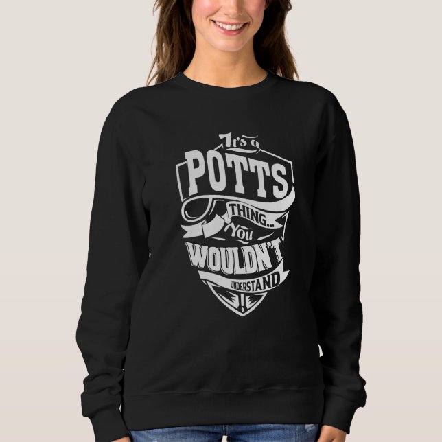 Sweatshirt C'est une affaire Potts (Devant)