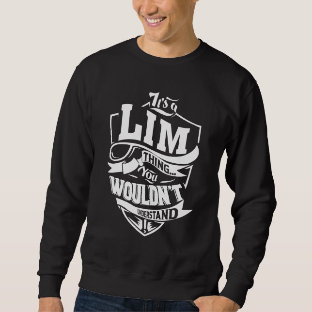 Sweatshirt C'est une chose à Lim   (Devant)