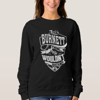 Sweatshirt C'est une chose Burnett