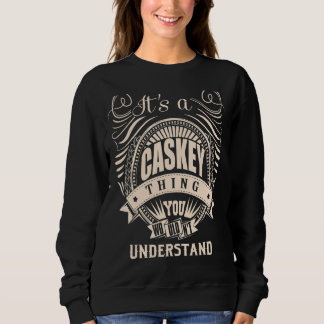 Sweatshirt C'est une chose CASKEY que vous ne comprendriez pa