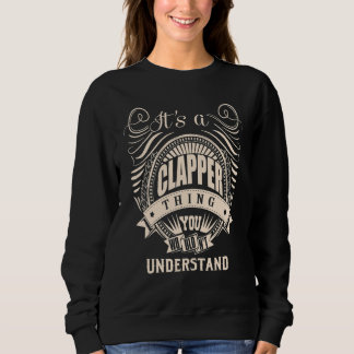 Sweatshirt C'est une chose CLAPPER
