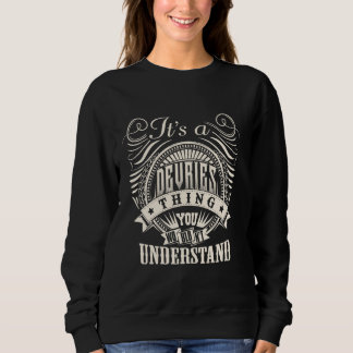 Sweatshirt C'est une chose de DEVRIES que vous ne comprendrie