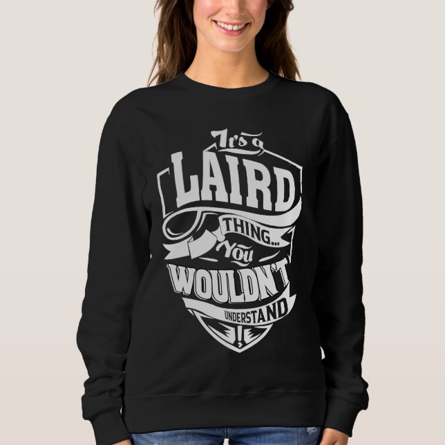 Sweatshirt C'est une chose de LAIRD (Devant)