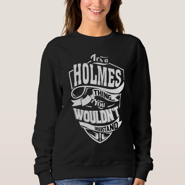 Sweatshirt C'est une chose Holmes (Devant)