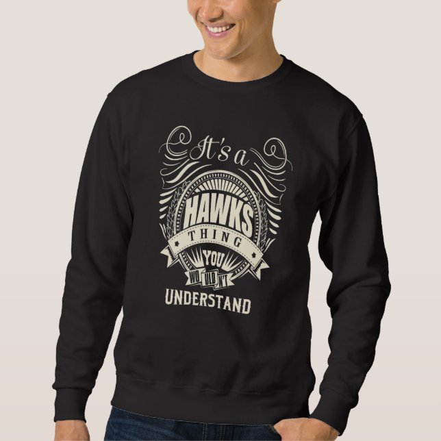 Sweatshirt C'est une chose que l'on ne comprend pas (Devant)