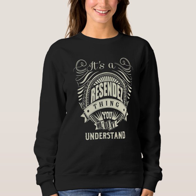 Sweatshirt C'est une chose que vous ne comprendriez pas (Devant)