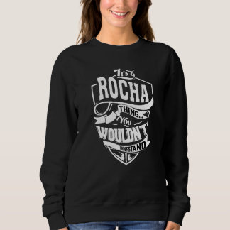 Sweatshirt C'est une chose Rocha
