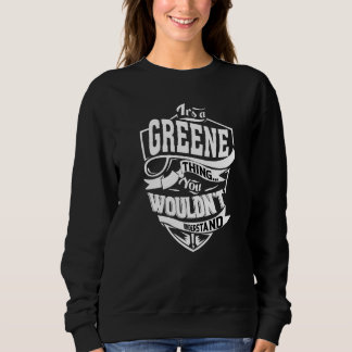 Sweatshirt C'est une chose verte