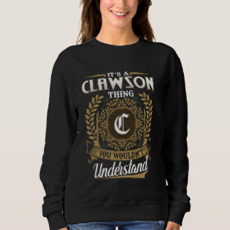 Sweatshirt C'est une histoire de CLAWSON que vous ne comprend