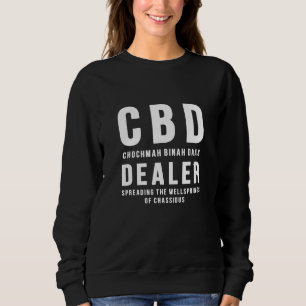 Sweatshirt Chabad Cbd Dealer Diffusion Des Sources De Bien-Êt