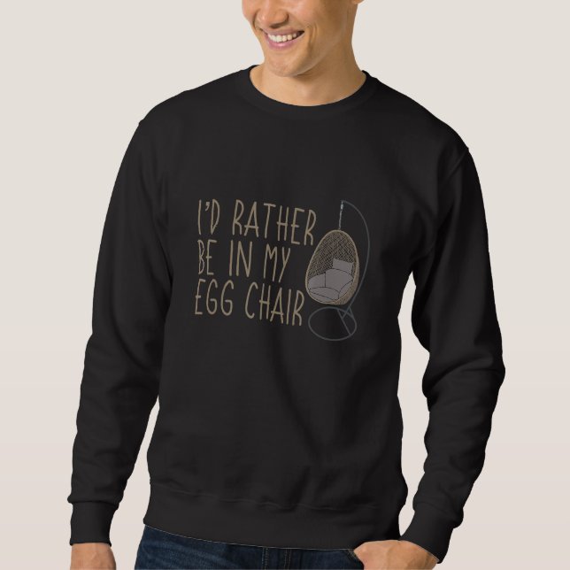 Sweatshirt Chaise à oeufs (Devant)