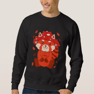 Sweatshirt Champignon Chapeau Ours Automne Chat Ours Panda ro