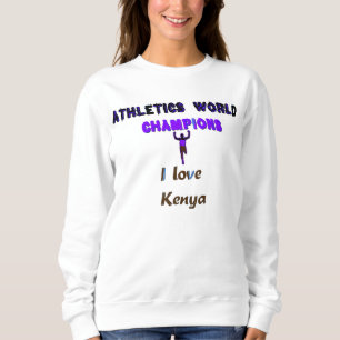 Sweatshirt Championnats du monde d'athlétisme Kenya Runner : 