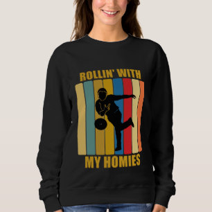 Sweatshirt Championnats vintages de football avec mes Hommes