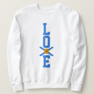 Sweatshirt Chandail du drapeau d'amour de la Nouvelle-Écosse