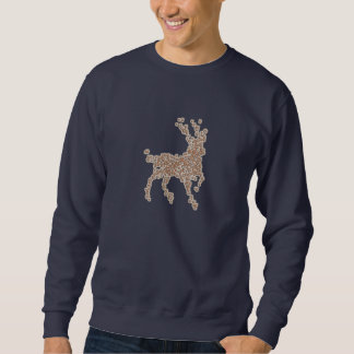Sweatshirt Chandail laid de Noël gai de Deery