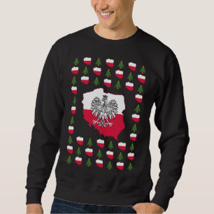 Sweatshirt Chandail laid de polonais de Noël