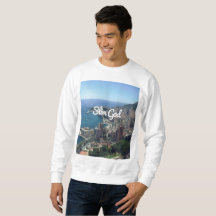 Chandail mince blanc de Dieu