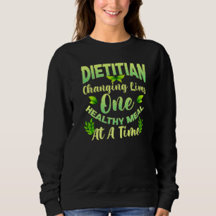 Sweatshirt Changer La Diététique Vit Un Repas Sain À Un Tim
