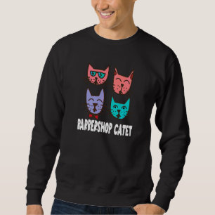 Sweatshirt Chanteur du quatuor Catet Barbershop de Cat's Barb