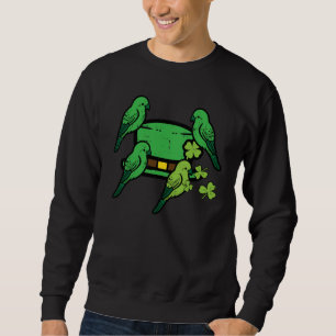 Sweatshirt Chapeau de la Saint-Patrick Oiseaux Cardinal de la