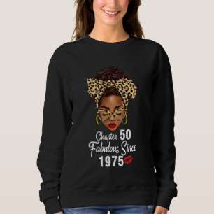 Sweatshirt Chapitre 50 Fabuleux depuis 1975 50e anniversaire