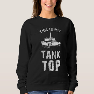 Sweatshirt Char militaire M1 Abrams