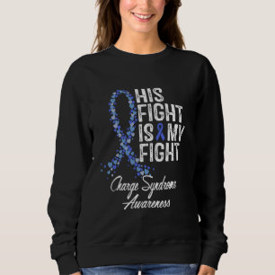 Sweatshirt Charge Syndrome Conscience Son Combat Est Mon Guer