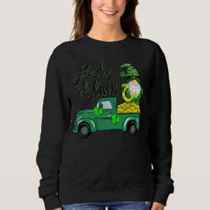 Sweatshirt Charges De Camion Camion Gnome St Patrick S Day Sh