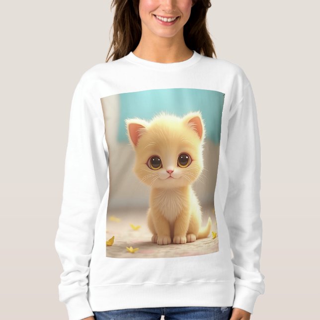 Sweatshirt chat (Devant)