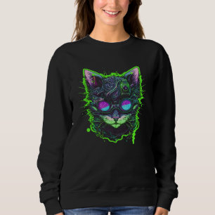 Sweatshirt Chat Cyberpunk Cool