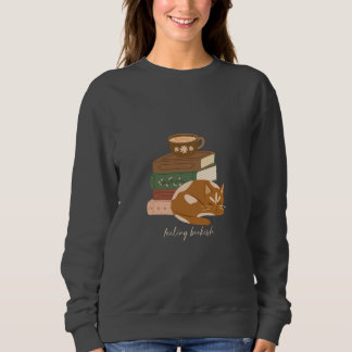Sweatshirt Chat livresque
