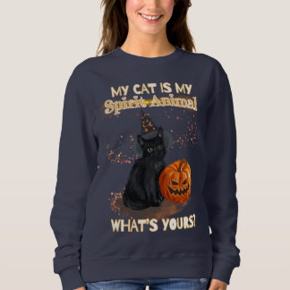 Sweatshirt Chat noir